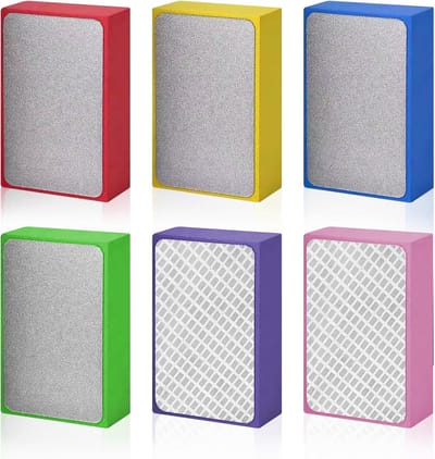 Schuurblok Set - Diamant Blokken - Vlakken Slijpen - Set van 6 - Diverse Grits