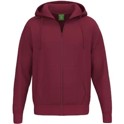 Erima Ts Sweatjack Met Capuchon Kinderen - New Bordeaux | Maat: 128
