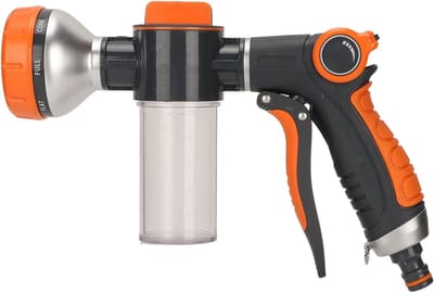 Hogedruk Tuinslang Spuitpistool met 8 Modus voor Effectieve Tuinbewatering en Auto Reiniging
