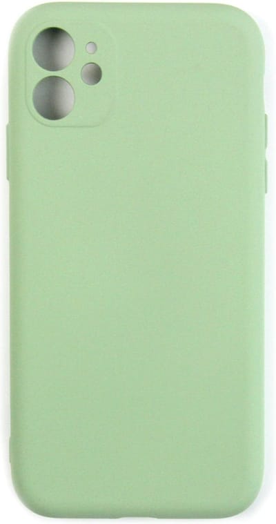 Rixus Soft TPU -telefoonhoesje - Matcha - iPhone 11 - Accessoires - Slim Fit - Shockproof - Anti -Scratch