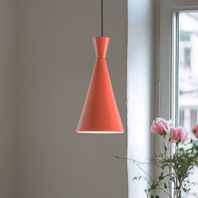 Opviq Hanglamp Tom, oranje, metaal, Ø 19 cm, E27