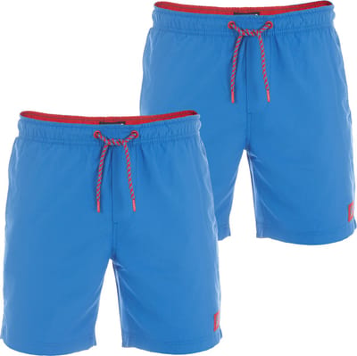 riverso Heren Short RIVDavid 2 Pack bequem Blauw S Volwassenen Sportieve Zwembroeken met Binnenslip