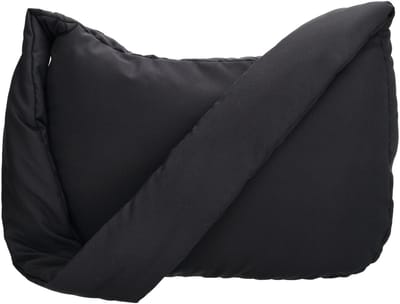 Beagles Calvia Schoudertas Dames - Handtas met meerdere vakken - Tas van Nylon en Polyester met ritssluiting - Zwart