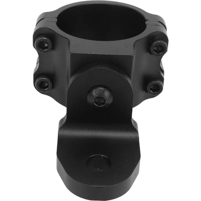 UTV Zweeplichtbevestiging Aluminiumlegering Verstelbare Rotatie Offroad Vlagbeugel voor SXS 1,75in tot 2in black