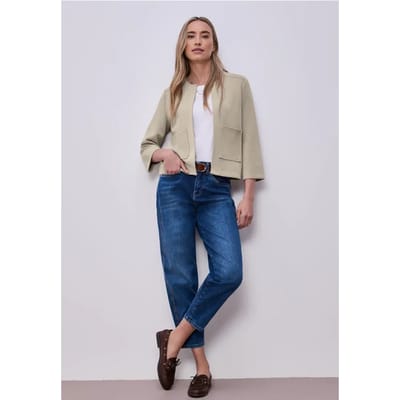 Silk-Look jasje