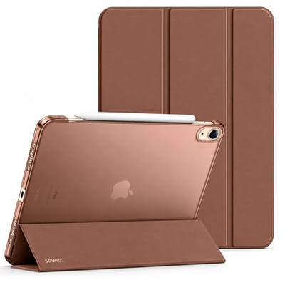 Sounix Tablet Hoes Geschikt voor Apple iPad 11 (2025) A16/iPad 10.9 Inch 10e generatie (2022) - Hoesje - Donkerbruin