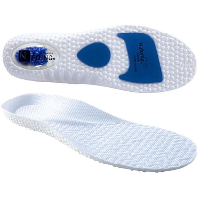 EVA Sports Steunzolen voor Mannen en Vrouwen, Boogondersteuning Hardloopschoenen, Zoolkussentjes, Neutrale Voetverzorgingskussentjes, Ingevoegd in Zachte Steunzolen EU43-44 white