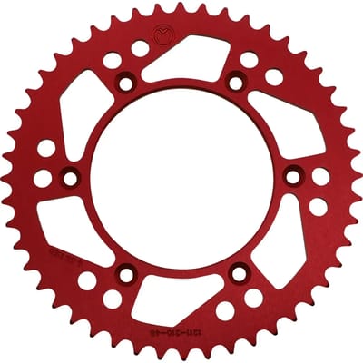 Achterste motor kroon in aluminium Moose Beta RR 300 2014