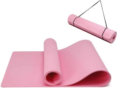 Milieuvriendelijke Antislip Yogamat voor Fitness en Pilates - 183 x 61 x 0,6 cm