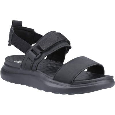 HEYDUDE Collins Mono Sport Textiel Dames Sandalen Zwart
