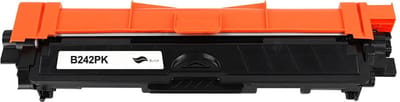 Brother TN-242BK - Toner Zwart - 2500 pagina's - Huismerk Compatible - Geschikt voor Brother DCP-9022CDW Brother HL-3142CW Brother HL-3152CDW Brother HL-3172CDW Brother MFC-9142CDN Brother MFC-9332CDW Brother MFC-9342CDW - Brother toner