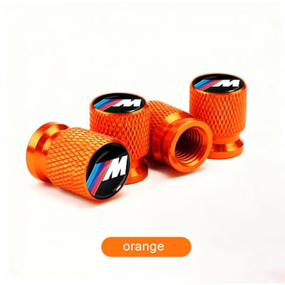 4 Stuks Auto Wiel Band Ventieldopjes Luchtventiel Steel Voor BMW M8 M7 M6 M5 M4 M3 M2 M1 F30 F10 F15 E30 E46 E90 E60 3 Serie 5 Serie 7 Serie