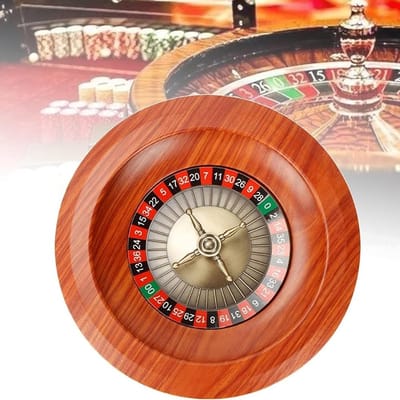 Roulette Wiel Set - Casino Wiel - Thuis Spellen - Dubbele Nul Lay-out
