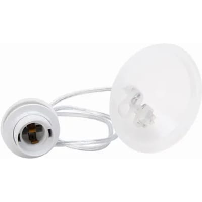 Kopp Snoerpendel E27 Met Kap 110mm Transparant