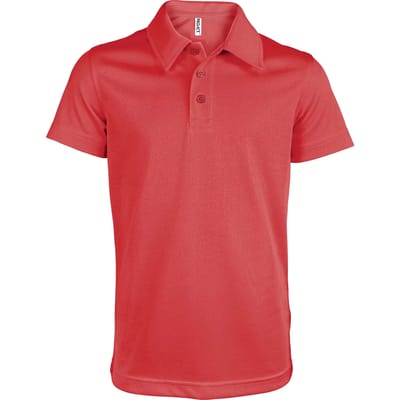 PROACT® Kindersportpolo PA484 - Red - 10/12 years (10/12 ans)