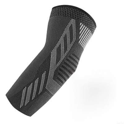 Ademende Compressiebandage voor Elleboogondersteuning, Stabilisatie en Blessurepreventie voor Sport en Dagelijks Gebruik bij Tennisarm en Epicondylitis