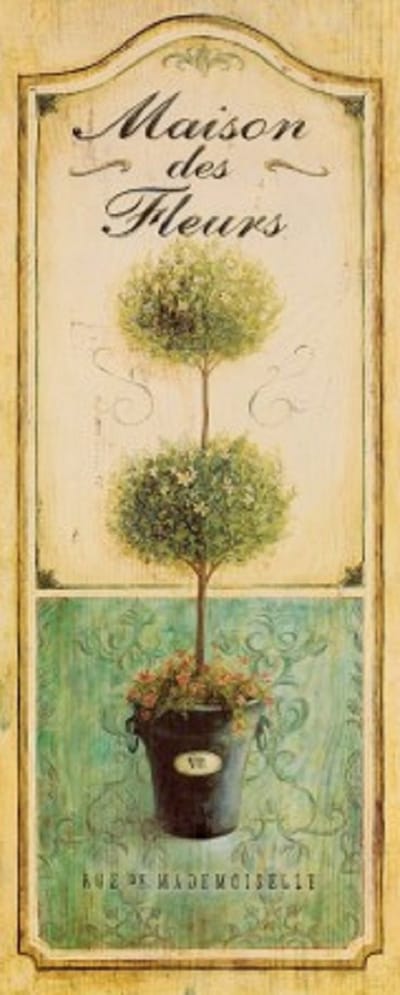 poster PGM Angela Staeling - Maison Topiary 40 x 100