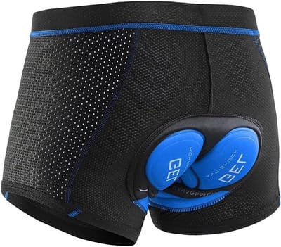 Heren Fietsondergoed met 3D Padding, Ademend Mesh en Comfortabele Pasvorm voor MTB en Fietstochten