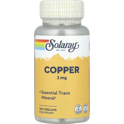 Koper, 2 mg, 100 Capsules (Groente)