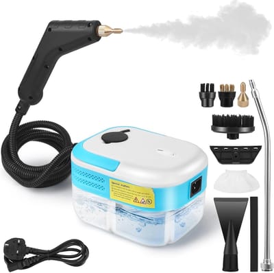Draagbare handstoomreiniger met 1500 W en 1200 ml watertank - ideaal voor keuken, badkamer en auto