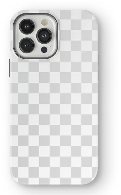 Design Hoesje geschikt voor iPhone 13 Pro Max | Geschikt Voor Mag | Tiny Squares Checkered Print | Backcover geschikt voor iPhone 13 Pro Max Ivory Squares