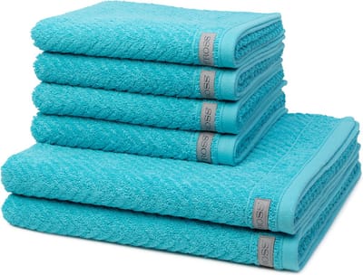 Ross Dames en Heren 4 X handdoek 2 X douchehanddoek - in set Smart