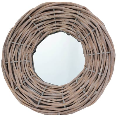 Set de miroirs 3 pièces 15 cm Osier