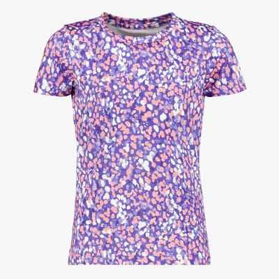 Osaga meisjes sport T-shirt met print paars roze - Maat 164