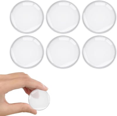 Transparante Deurklinkbuffers en Deurstoppers - Elastische Zelfklevende Wandbuffers voor Muren en Deuren (30 * 9 mm)