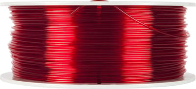 Verbatim 55062 55062 Filament PETG 2.85 mm 1 kg Rood (transparant) 1 stuk(s)