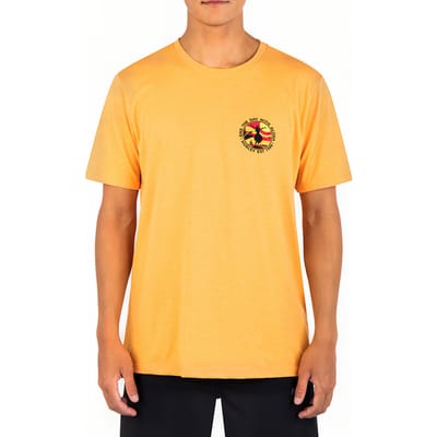 Hurley Evd End Of Days Short Sleeve Nectarine Size: S | Printed T-Shirts Outlet | Heren | Oranje