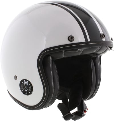 MT Jet helm Le Mans II SV S Speed glans wit zwart S
