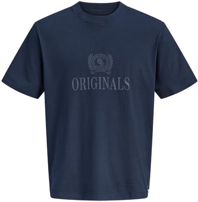 JACK & JONES - JORFREDERIKSBERG MONOGRAM TEE SS CN SN Heren T-shirt