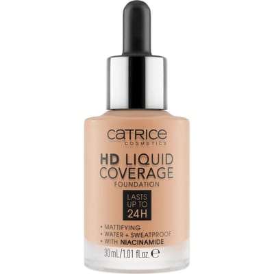 Foundations en Concealers Catrice Vloeibare foundation met HD-dekking