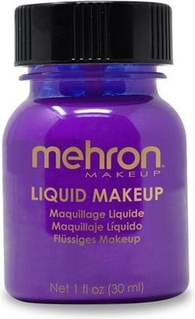 Mehron - Vloeibare Schmink op Waterbasis - Paars - 30 ml
