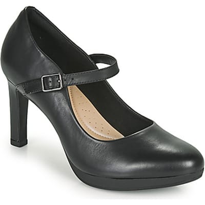 Clarks Shoes Ambyr Shine Hakken Zwart EU 37 Vrouw