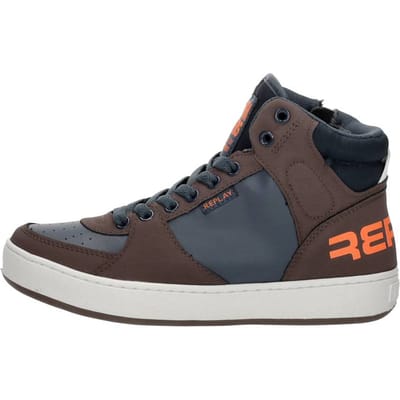 Replay Cobra Hoge sneakers - Jongens - Blauw - Maat 36