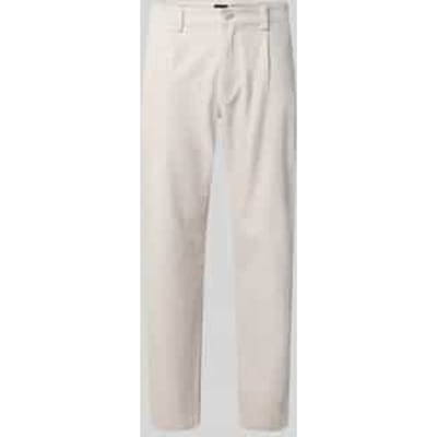 tapered fit chino van katoenmix