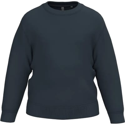 Recycled sweatshirt met ronde hals voor kinderen Kariban