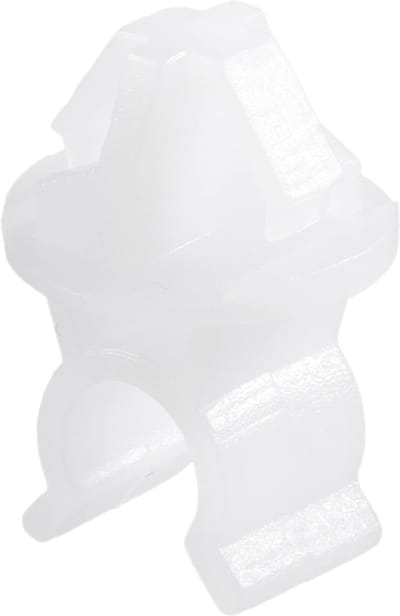 Dailygoods- Kapsteun Duurzaam - Kaarthouder - Slijtvast - Corrosiebestendig - Eenvoudig te installeren - 1.7x2.5cm - Cliphouder