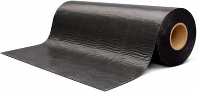 Dakafdichtende folie - Bitumen dakbedekking - Dak reparatie - Zelfklevend - 1 x 10 m - Zwart