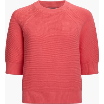 French Connection Lily Mozart Short Sleeve Raspberry Pink Maat: XS | Sweaters Outlet | Dames | Blauw