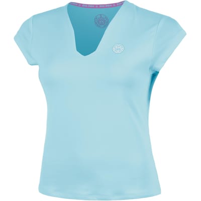 BIDI BADU Out of Control V-Neck T-shirt Dames-lichtblauw