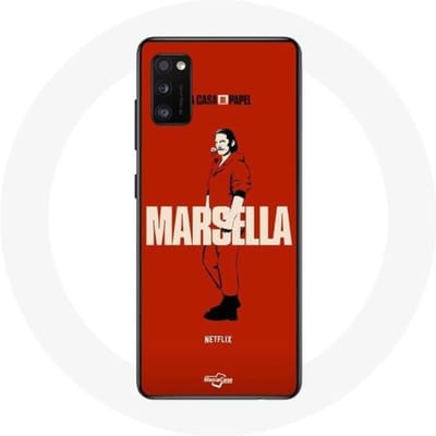 Samsung Galaxy A41 hoesje La casa de papel Marsella tekening