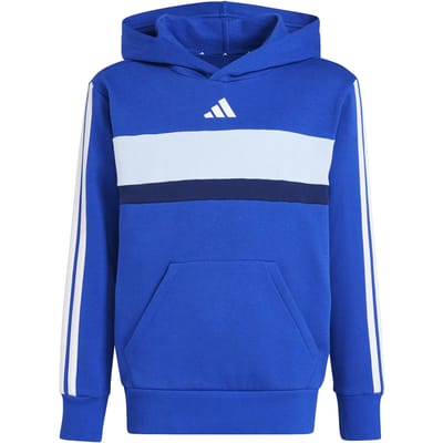 Kinderen sweater met capuchon en 3 banden adidas Seasonal Essentials Tiberio