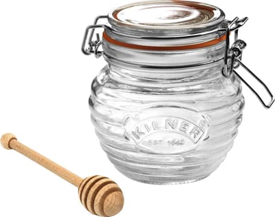 Kilner honingpot met dipper + dipper 0,4l