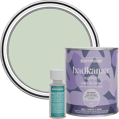 Rust-Oleum Groen Badkamer Tegelverf Matt - Lauriergroen 750ml