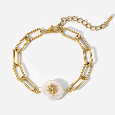 Armband met Parel & Ster – Speels & Elegant | Twinolo