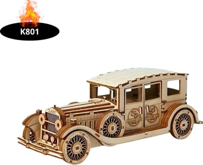 Livano Bouwpakket Hout - Kinderen - Volwassenen - Bouwpakketten Volwassenen - Boot - Houten Puzzel - 3D - Auto