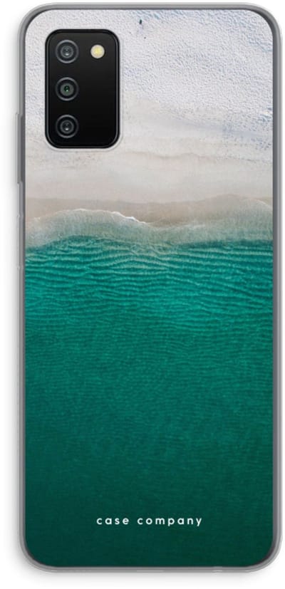 Case Company® - Hoesje geschikt voor Samsung Galaxy A03S hoesje - Stranded - Soft Cover Telefoonhoesje - Bescherming aan alle Kanten en Schermrand